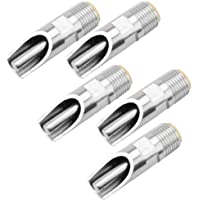 HEEPDD 5 Piezas de Acero Inoxidable con Tapa de Cobre para Bebedero de Agua de Cerdo automático- Sistema de riego de…